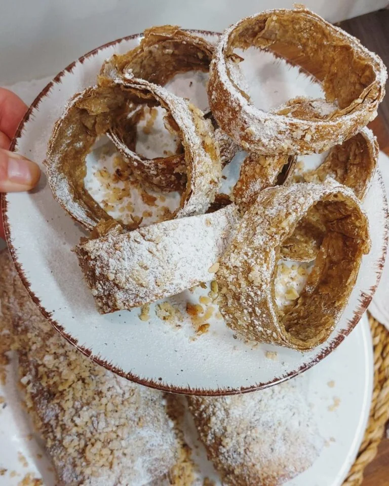 Rýchly škoricovo-orechový trdelník