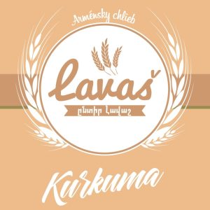 Lavaš Špaldový Kurkuma
